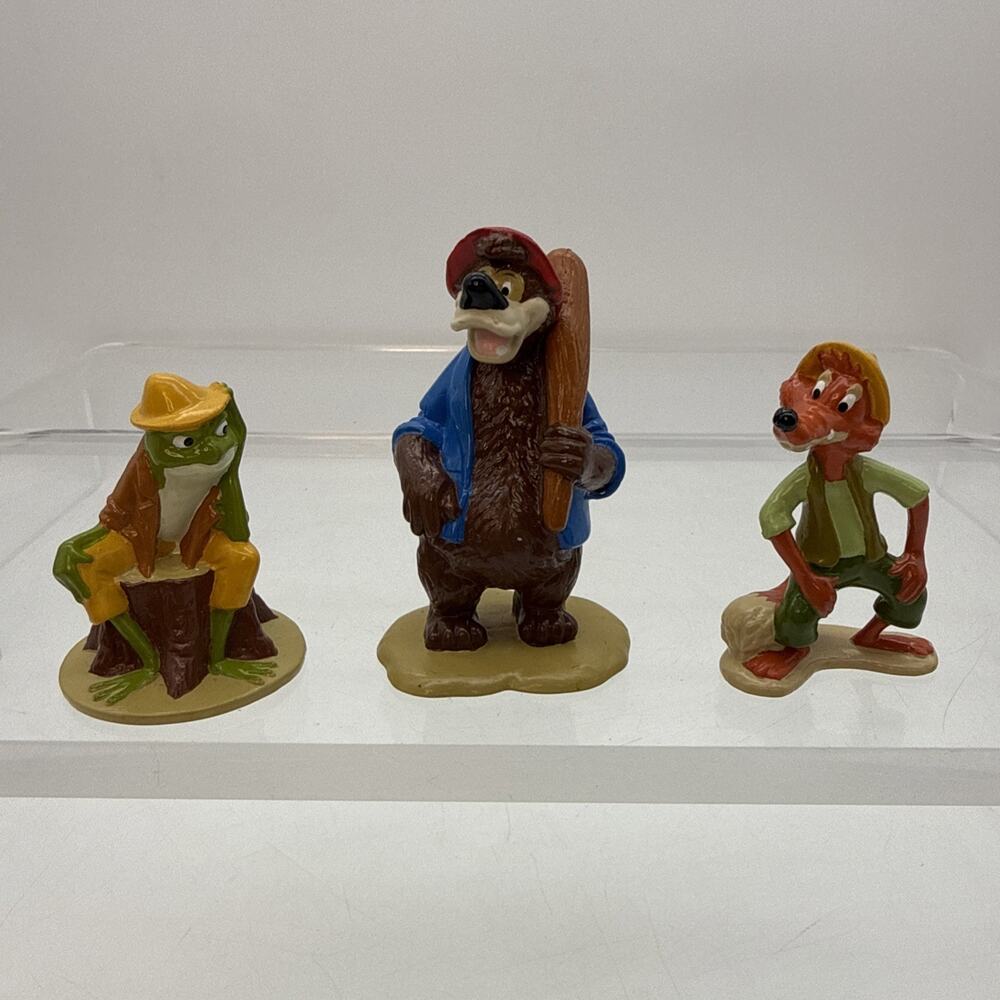 Brer Frog Bear Fox Figure Tokyo Disneyland Song of the South Splash Mountain